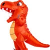 Orange Inflatable Dinosaur Tyrannosaurus Costume | Animals | Mens Costumes