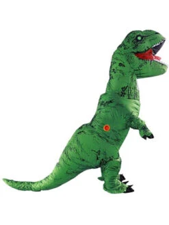 Green T-Rex Inflatable Dinosaur Tyrannosaurus Costume | Animals | Adult Costumes