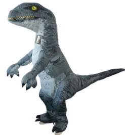 Velociraptor Photo Real Inflatable Dinosaur Costume | Animals | Mens Costumes