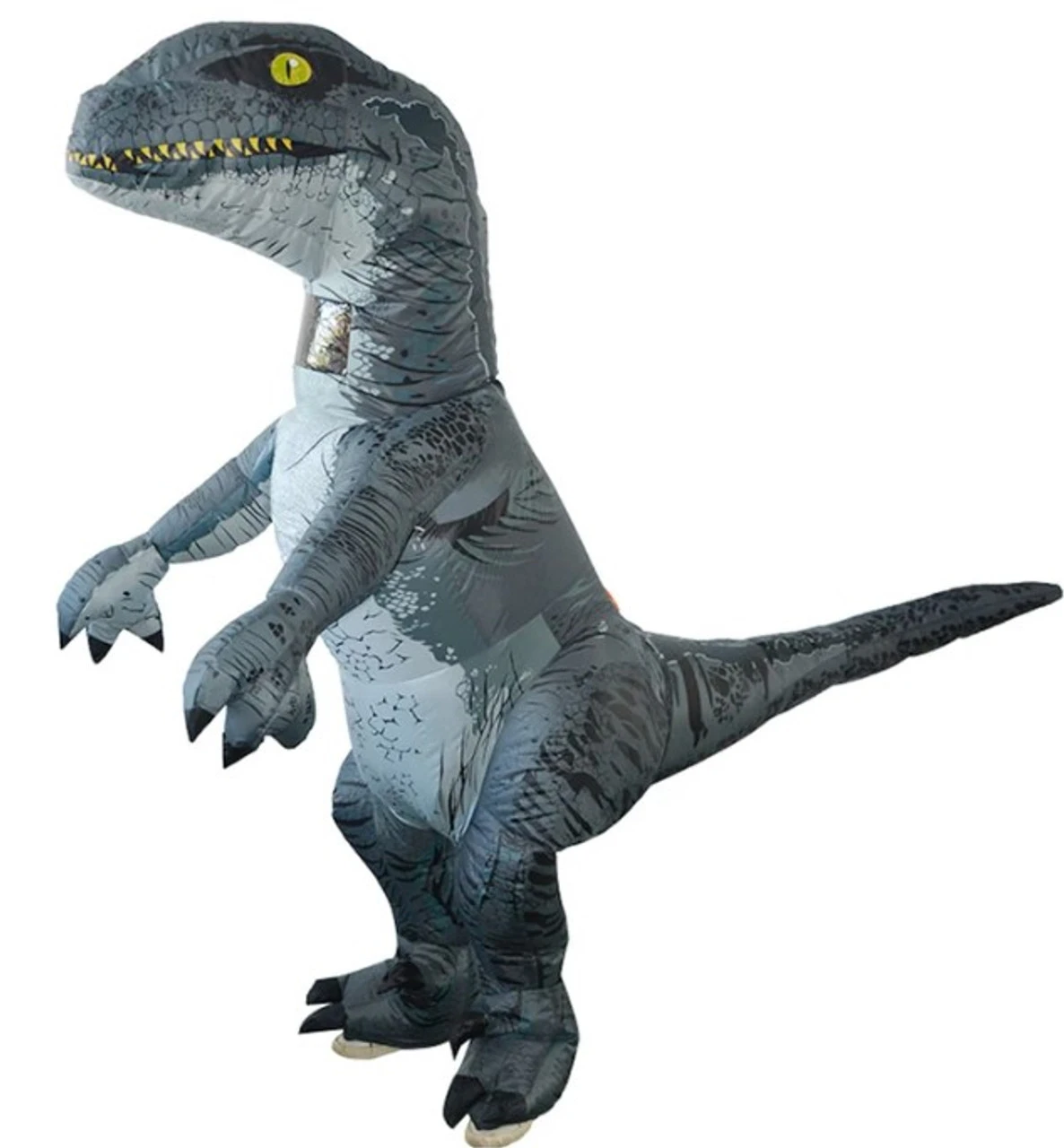 Velociraptor Photo Real Inflatable Dinosaur Costume | Animals | Mens Costumes 1 Velociraptor Photo Real Inflatable Dinosaur Costume | Animals | Mens Costumes
