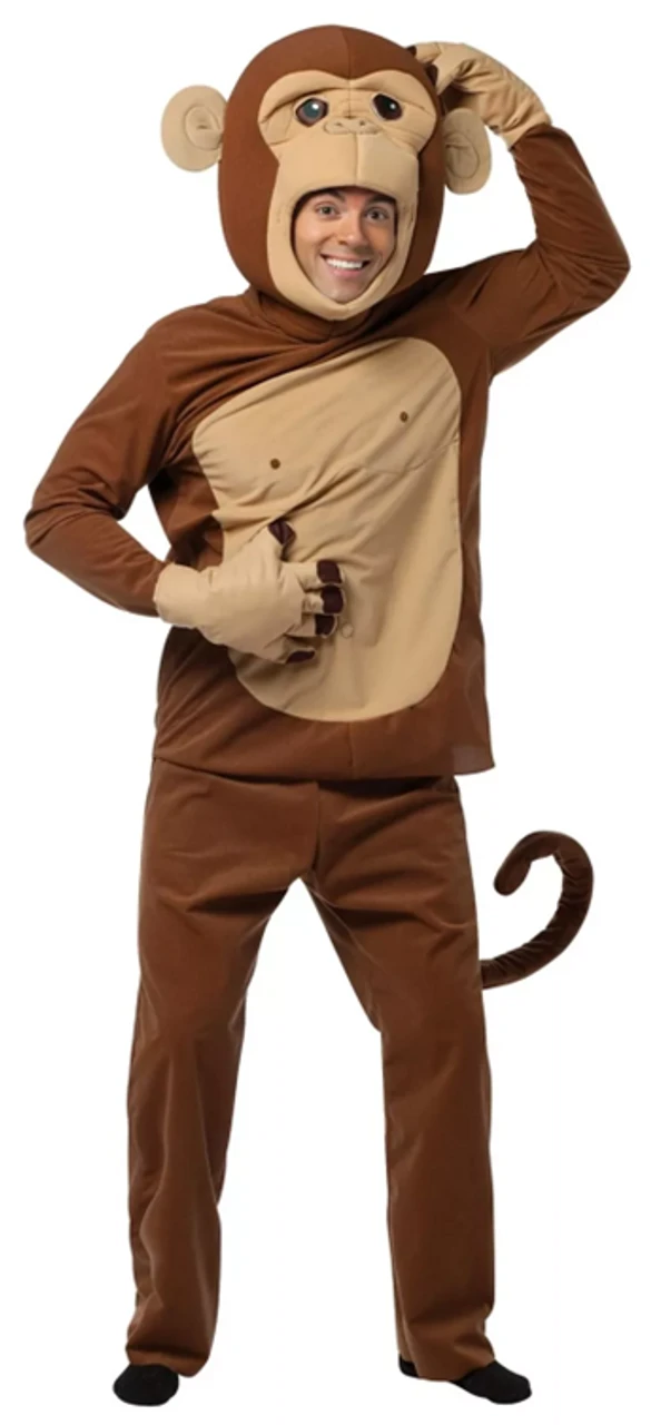 Monkeying Around Costume | Animals | Adult Costumes 1 Monkeying Around Costume | Animals | Adult Costumes