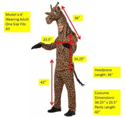 Giraffe Costume | Africa | Animals | Adult Costumes 7 Giraffe Costume | Africa | Animals | Adult Costumes -The Costume Shop 290R52220 20four 35899.1747428446