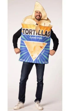 Tortilla Chip Bag Costume | Food | Mens Costumes