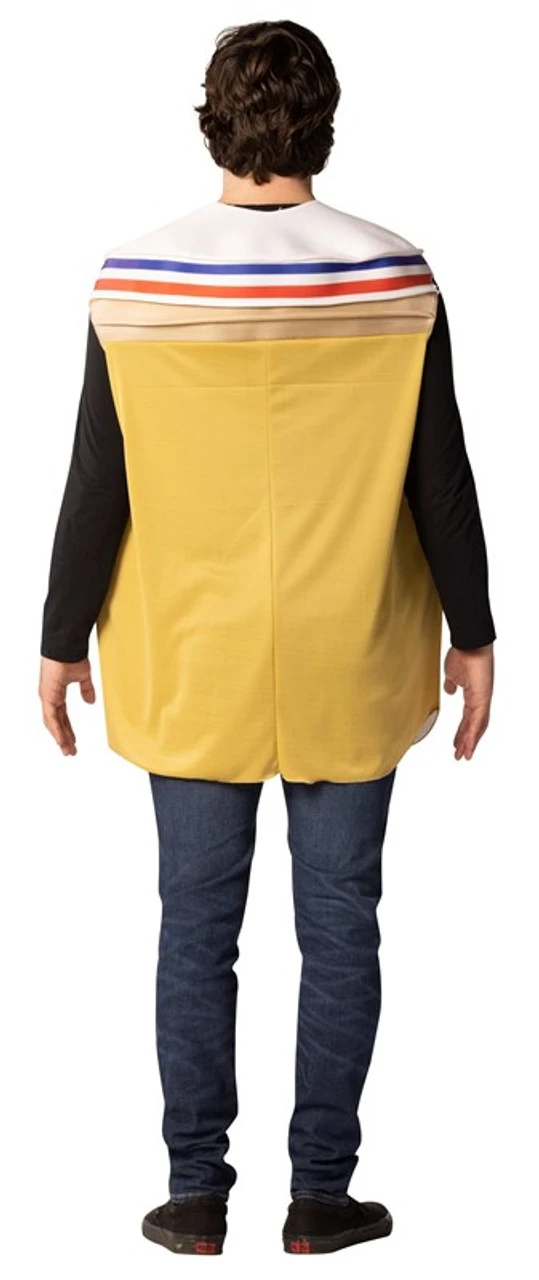 Grey Poupon Dijon Mustard Costume | Fun & Humor | Food | Adult Costumes 3 Grey Poupon Dijon Mustard Costume | Fun & Humor | Food | Adult Costumes - Image 3