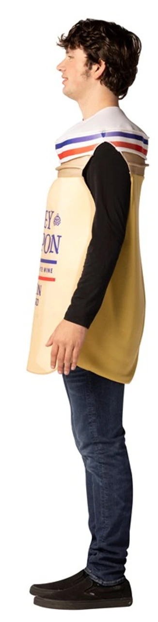 Grey Poupon Dijon Mustard Costume | Fun & Humor | Food | Adult Costumes 2 Grey Poupon Dijon Mustard Costume | Fun & Humor | Food | Adult Costumes - Image 2