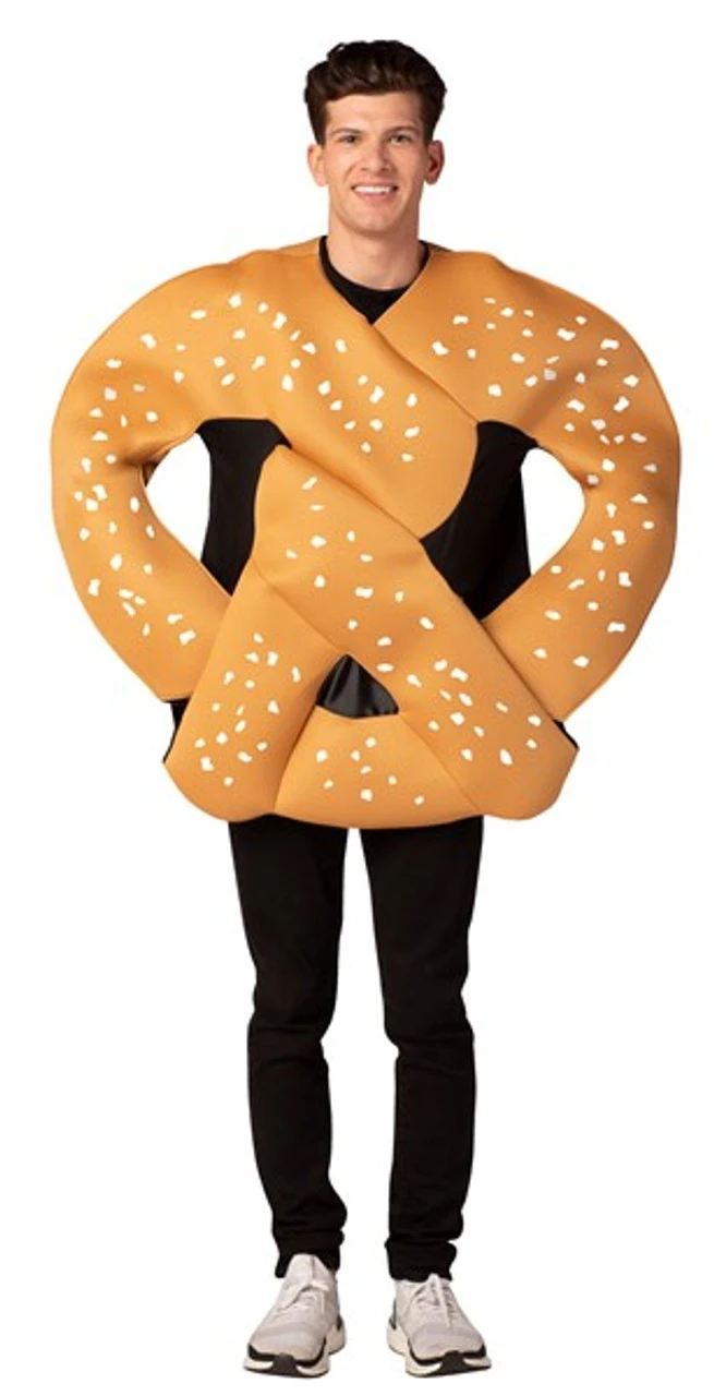 Bendable Pretzel Costume | Food | Mens Costumes 1 Bendable Pretzel Costume | Food | Mens Costumes