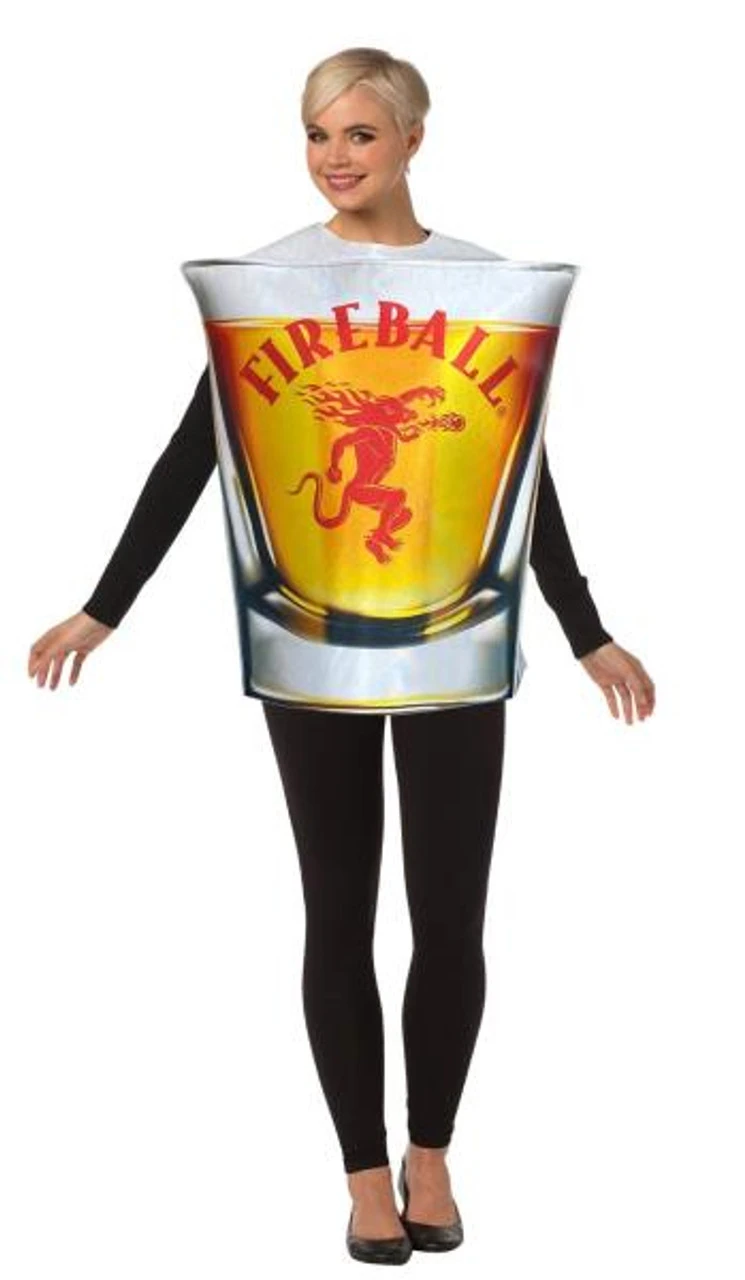 Fireball Shot Glass Costume | Alcohol | Mens Costumes 1 Fireball Shot Glass Costume | Alcohol | Mens Costumes