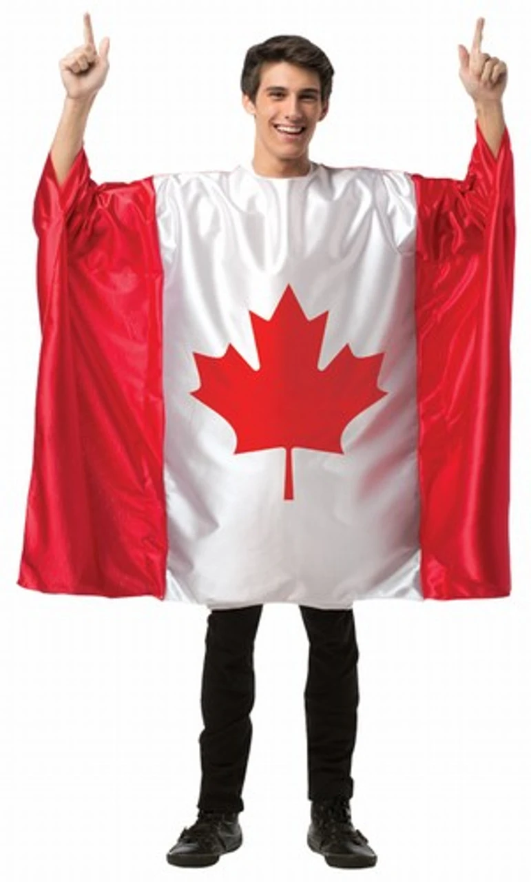 Canada Flag Tunic Costume | Canada | Mens Costumes 1 Canada Flag Tunic Costume | Canada | Mens Costumes