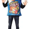 Sour Gummy Worms Costume | Food | Mens Costumes