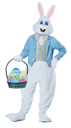 Easter Bunny Deluxe Mascot | Easter | Mens Costumes