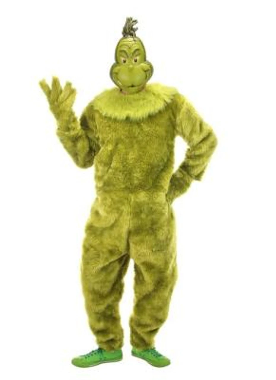 The Grinch Dlx Plus Size Jumpsuit | How The Grinch Stole Christmas | Mens Costumes 1 The Grinch Dlx Plus Size Jumpsuit | How The Grinch Stole Christmas | Mens Costumes