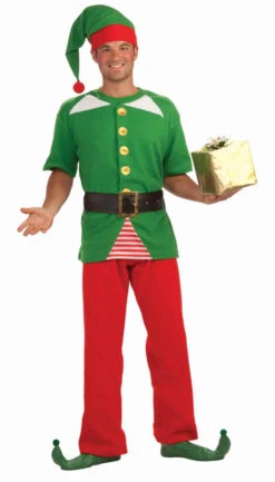 Jolly Elf Costume | Christmas | Mens Costumes