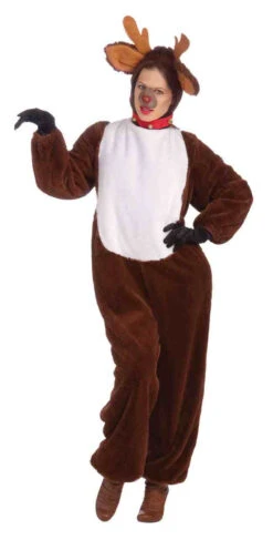 Reindeer Plush Onesie | Christmas | Mens Costumes -The Costume Shop 298A473 2 03192.1727197098