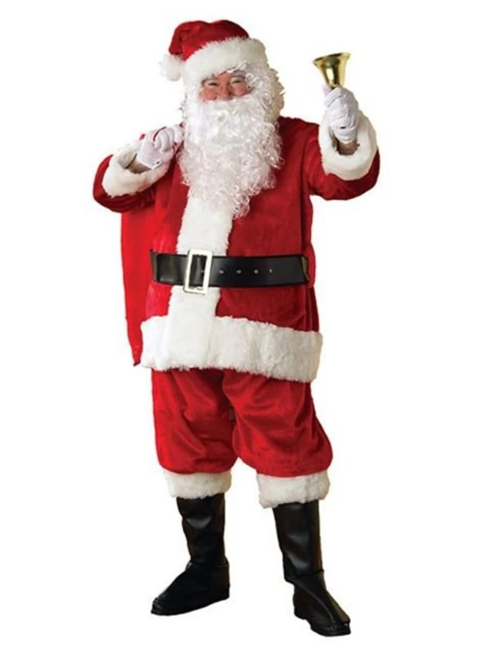 Red Plush Regency Santa Suit Extra Large | Christmas | Mens Costumes 1 Red Plush Regency Santa Suit Extra Large | Christmas | Mens Costumes