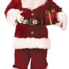 Crimson Velvet Super Deluxe Santa Suit Standard | Christmas | Mens Costumes