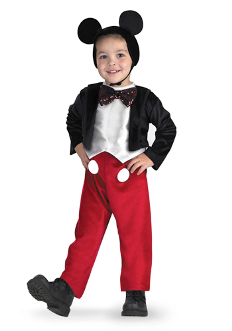 Mickey Mouse Dlx Toddler Costume | Disney | Childrens Costumes 1 Mickey Mouse Dlx Toddler Costume | Disney | Childrens Costumes