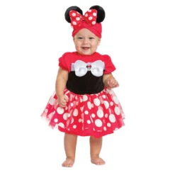 Minnie Mouse Posh Red Dress Childrens Costume | Disney | Childrens Costumes