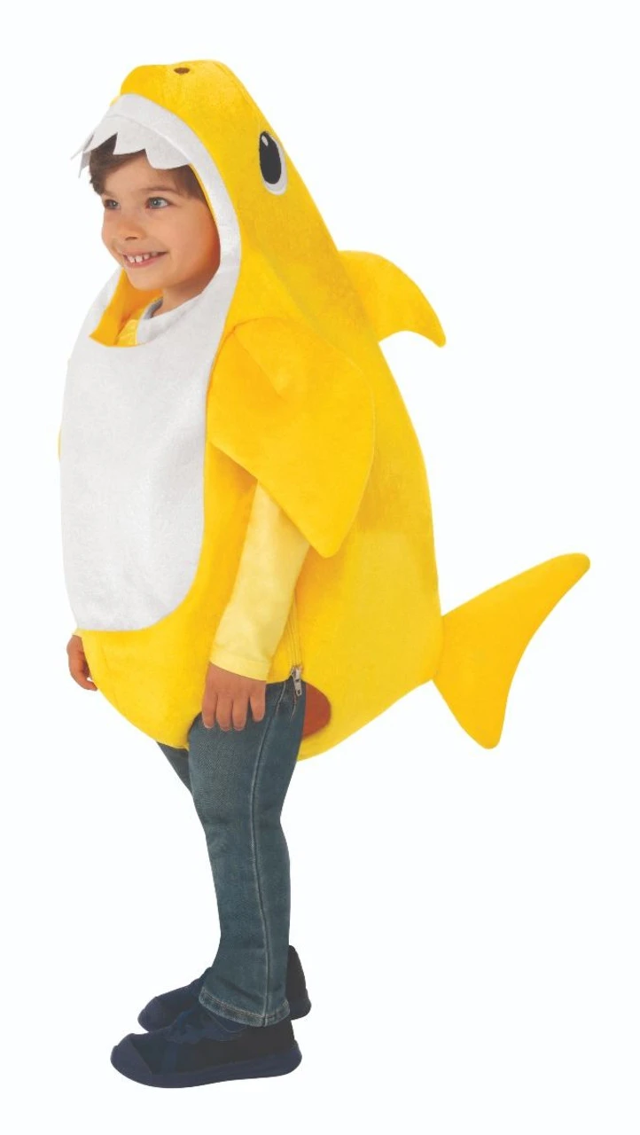 Baby Shark Toddler Costume | Baby Shark | Childrens Costumes 1 Baby Shark Toddler Costume | Baby Shark | Childrens Costumes