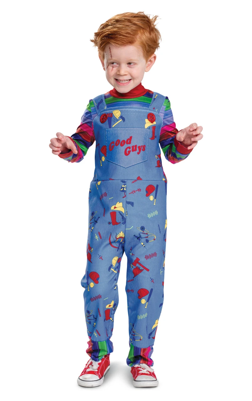 Childs Play Chucky Toddler Costume 4T 6T | Childs Play | Childrens Costumes 1 Childs Play Chucky Toddler Costume 4T 6T | Childs Play | Childrens Costumes