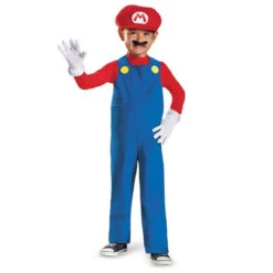 Super Mario Mario Childrens Costume | Super Mario Bros | Childrens Costumes