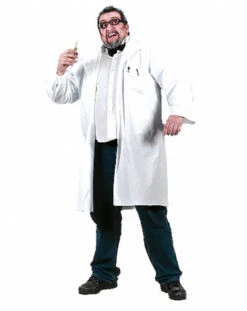 Mad Scientist Doctor Lab Coat Plus Size Costume | Jobs | Mens Costumes