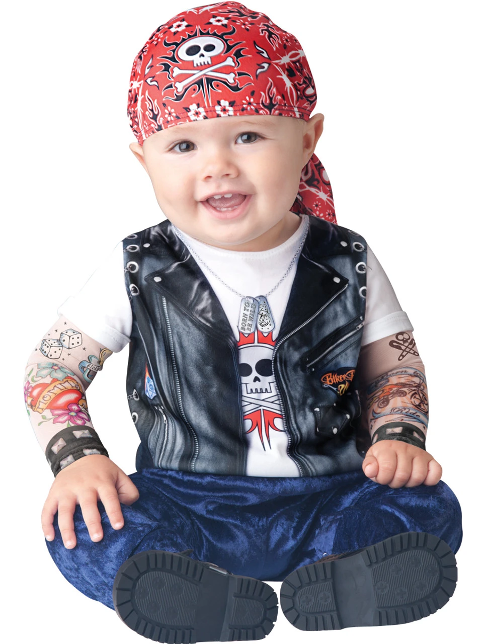 Baby Born To Be Wild Infant Toddler Costume | Novelty | Childrens Costumes 1 Baby Born To Be Wild Infant Toddler Costume | Novelty | Childrens Costumes