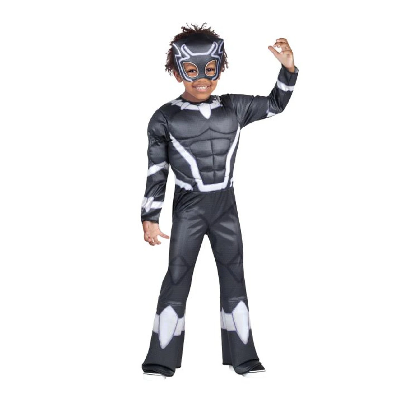 Black Panther Toddler Costume 3T 4T | Marvel | Childrens Costumes 1 Black Panther Toddler Costume 3T 4T | Marvel | Childrens Costumes