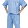 Doctor Surgeon Scrubs Costume | Physician Uniform | Mens Costumes