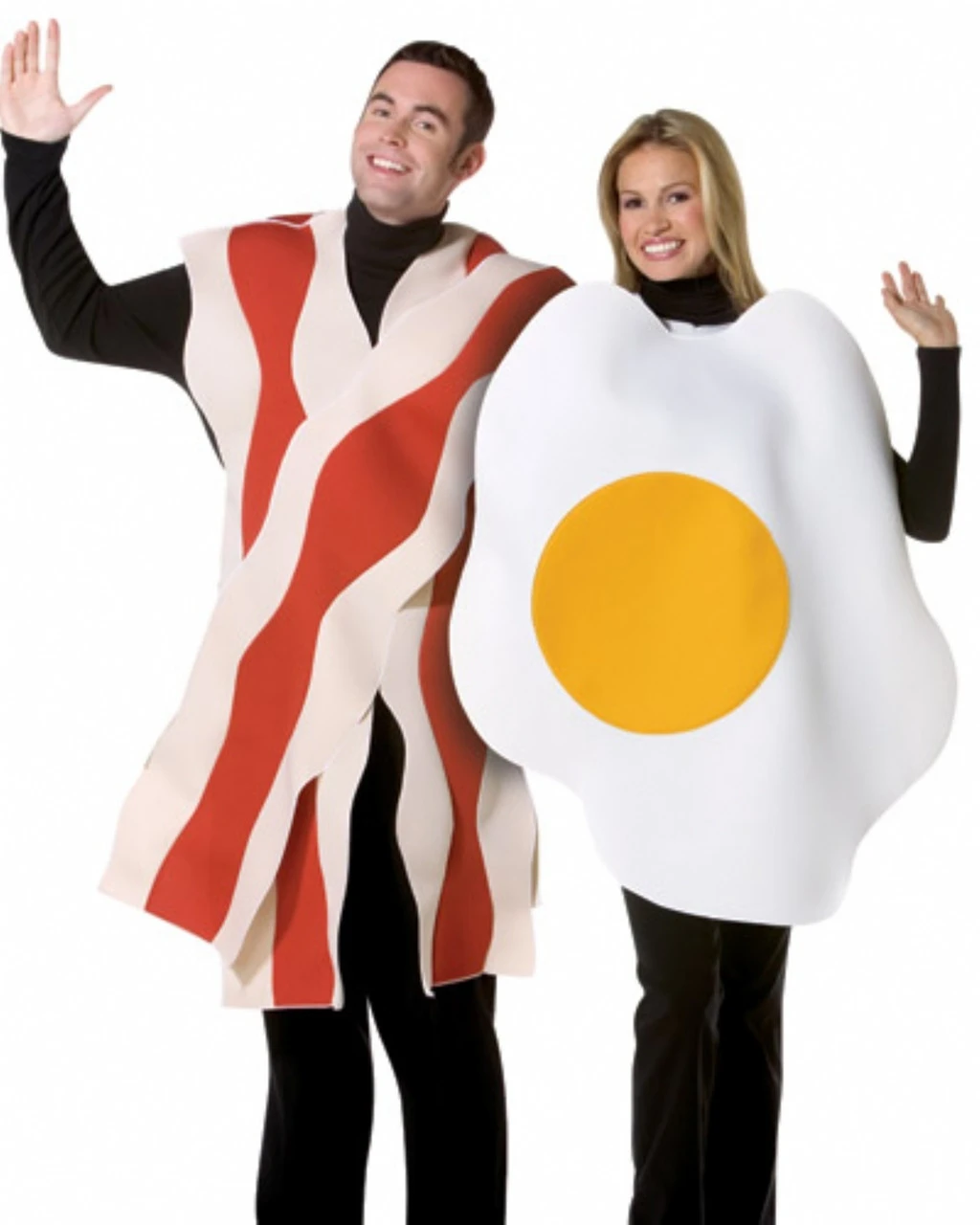 Bacon And Eggs Couples Costume | Food | Mens Costumes 1 Bacon And Eggs Couples Costume | Food | Mens Costumes