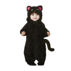 Soft Fuzzy Black Cat Costume | Animals | Childrens Costumes