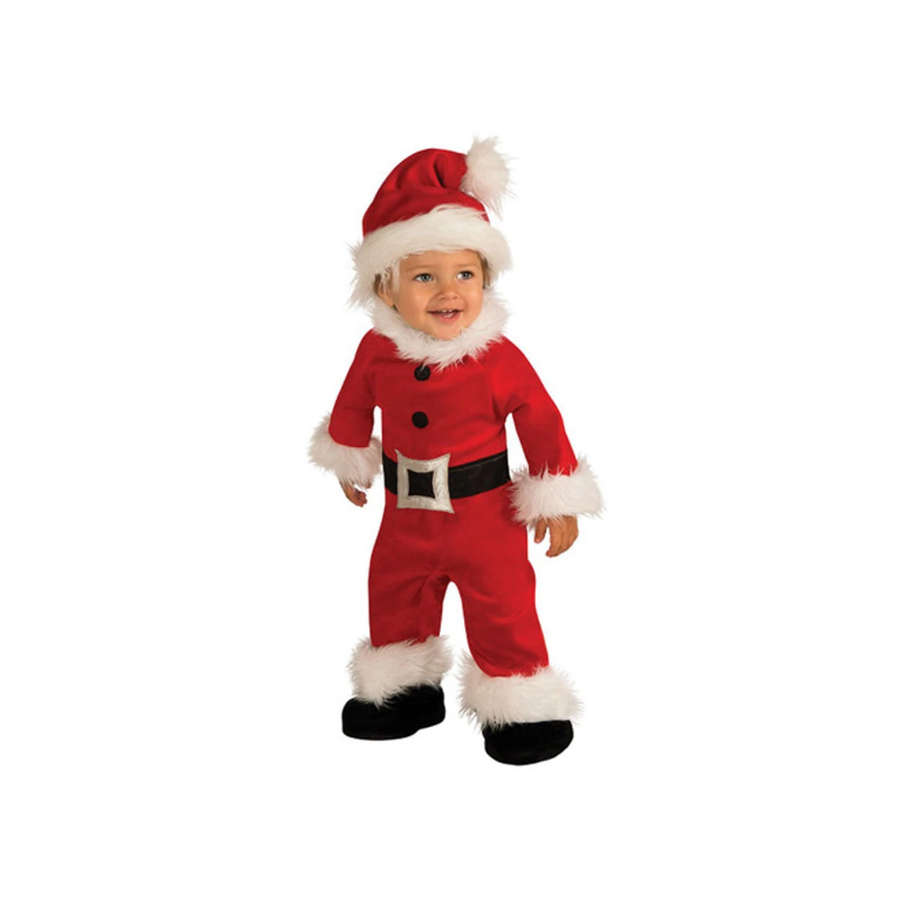 Plush Santa Romper Infant Toddler Costume | Christmas | Childrens Costumes 1 Plush Santa Romper Infant Toddler Costume | Christmas | Childrens Costumes
