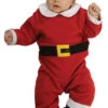 Fleece Santa Romper Infant Toddler Costume | Christmas | Childrens Costumes