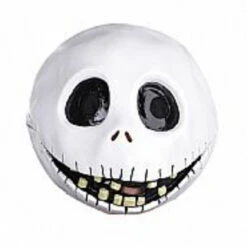 Nightmare Before Christmas Jack Skellington Vinyl Mask | The Nightmare Before Christmas | Accessories