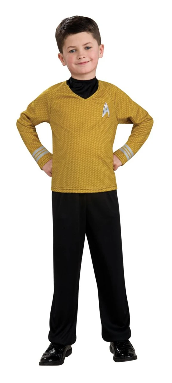 Star Trek Movie Capt Kirk Costume | Star Trek | Childrens Costumes 1 Star Trek Movie Capt Kirk Costume | Star Trek | Childrens Costumes
