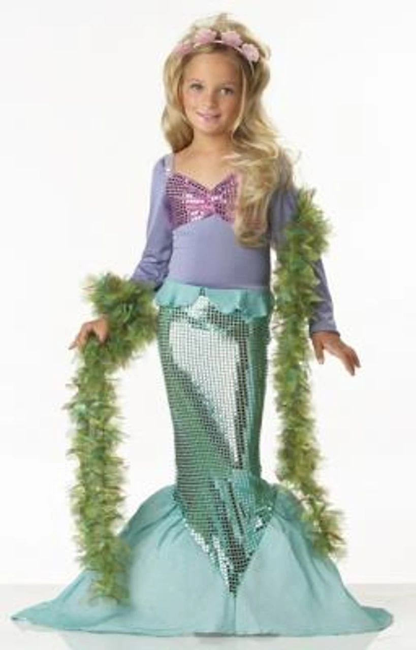 Marvelous Mermaid Ariel Sequin Mermaid Costume | The Little Mermaid | Childrens Costumes | Consignment 1 Marvelous Mermaid Ariel Sequin Mermaid Costume | The Little Mermaid | Childrens Costumes | Consignment