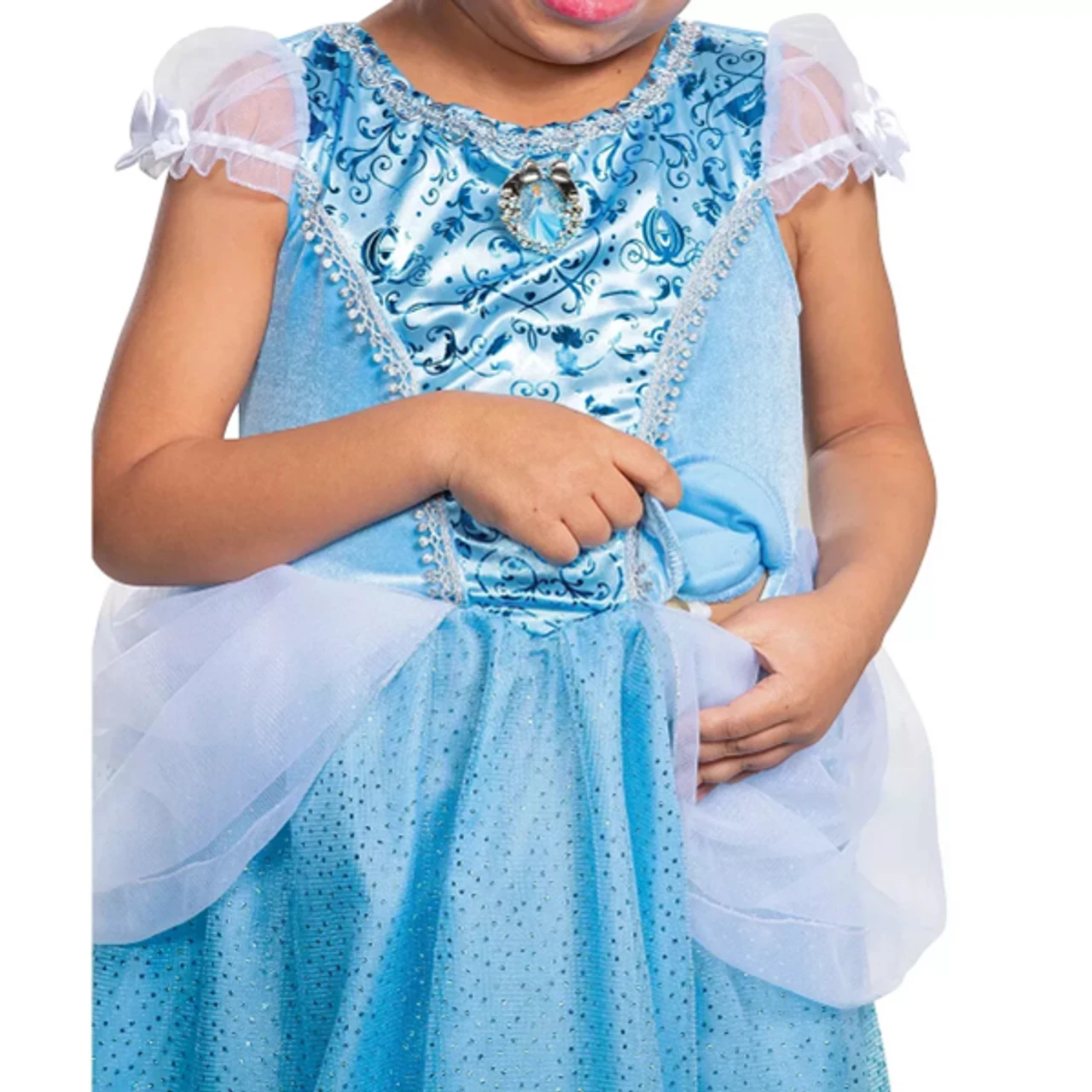 Cinderella Classic Ball Gown Adaptive Costume | Cinderella | Childrens Costumes 4 Cinderella Classic Ball Gown Adaptive Costume | Cinderella | Childrens Costumes - Image 4