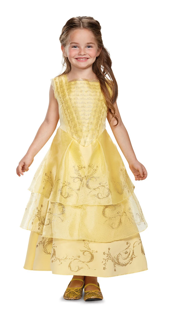 Beauty And The Beast Belle Ball Toddler Gown | Beauty And The Beast | Childrens Costumes 1 Beauty And The Beast Belle Ball Toddler Gown | Beauty And The Beast | Childrens Costumes