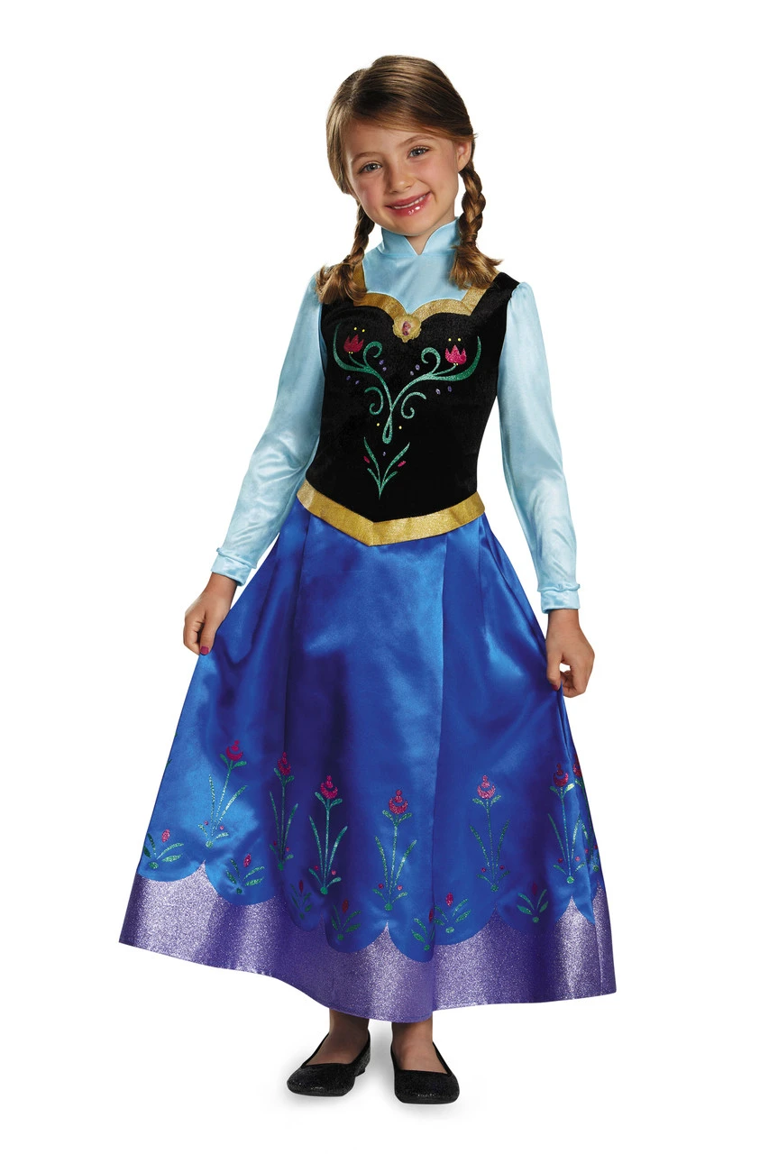 Anna Prestige Travelling Dress Frozen Costume | Frozen | Childrens Costumes 3 Anna Prestige Travelling Dress Frozen Costume | Frozen | Childrens Costumes - Image 3