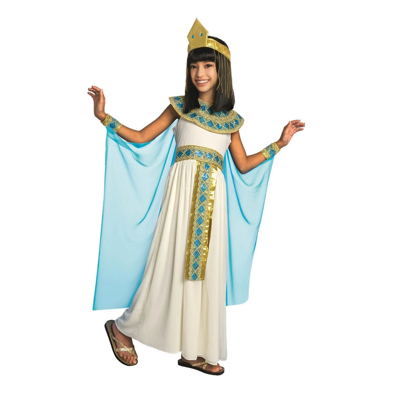 Cleopatra Egyptian Queen Costume | Ancient Egypt | Childrens Costumes 1 Cleopatra Egyptian Queen Costume | Ancient Egypt | Childrens Costumes
