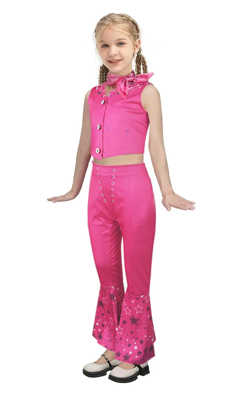 Pink Cowgirl Doll Costume | Western | Childrens Costumes 1 Pink Cowgirl Doll Costume | Western | Childrens Costumes