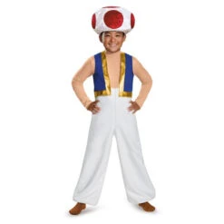 Super Mario Toad Costume | Super Mario Bros | Childrens Costumes