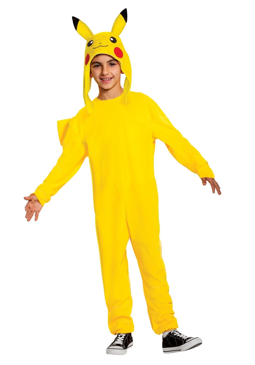 Pokemon Pikachu Jumpsuit | Pokemon | Childrens Costumes 1 Pokemon Pikachu Jumpsuit | Pokemon | Childrens Costumes
