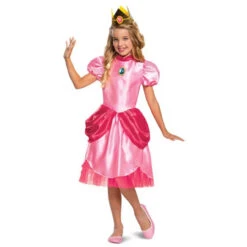 Princess Peach Classic Costume | Super Mario Bros | Childrens Costumes