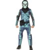Fortnite Skull Trooper Glow In The Dark Costume | Fortnite | Childrens Costumes