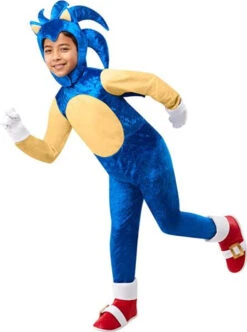 Sonic The Hedgehog Sonic Costume | Sonic The Hedgehog | Childrens Costumes