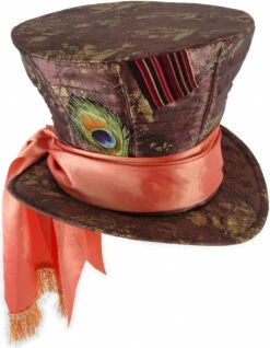 Mad Hatter Costume Top Hat | Alice In Wonderland | Hats And Headpieces