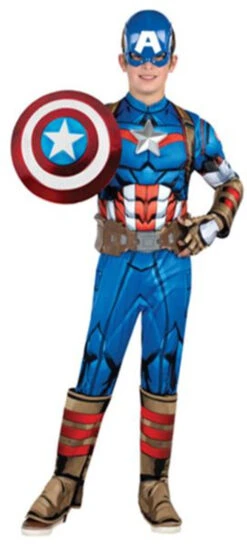 Marvel Capt America Premium Costume | Marvel | Childrens Costumes