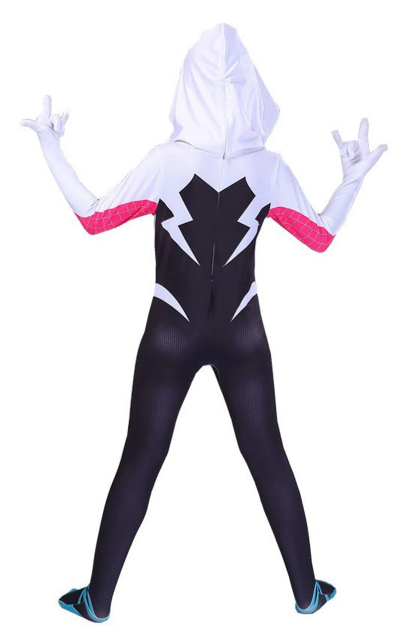 Marvel Spider-Gwen Costume | Marvel | Childrens Costumes 3 Marvel Spider-Gwen Costume | Marvel | Childrens Costumes - Image 3