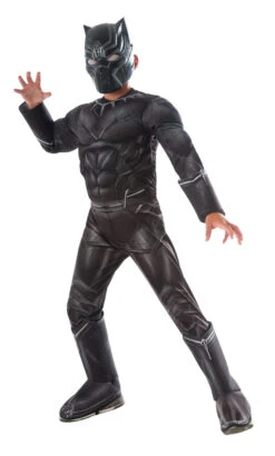Marvel Captain America Civil War Black Panther Dlx Costume | Marvel | Childrens Costumes