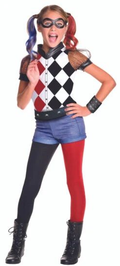 DC Super Hero Girls Harley Quinn Costume | DC | Childrens Costumes